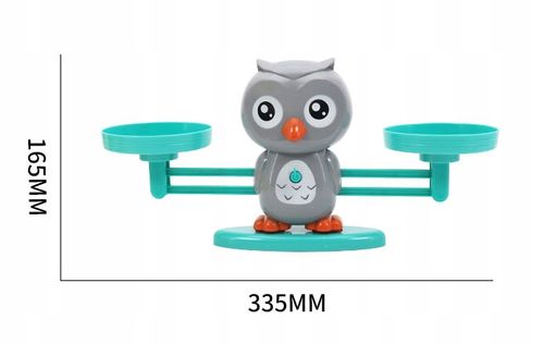 Gra Edukacyjna Waga Szalkowa Sowa Nauka Liczenia na Arena.pl