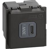 Living Now - Ładowarka 1XUSB C / 30W-1M Bticino K4288C2