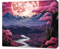 Obraz 70x60cm Różowa Kraina Marzeń