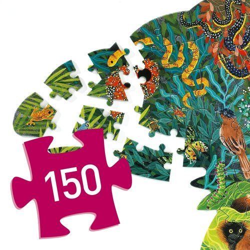 Djeco Puzzle artystyczne KAMELEON - 150 elementów na Arena.pl