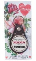 brelok żelowy w dedykowanym opakowaniu "najfajniejsza mama"