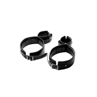 xr brands system mankietow na uda i nadgarstki, czarny, regulowany