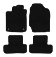 Dywaniki welurowe BASIC Toyota Corolla Verso I 2001-2004 czarne