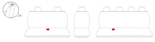 Fiat Ducato III 7 os. 2006-2014 Pokrowce dopasowane na miarę na Arena.pl