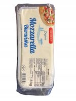 Ser mozzarella do pizzy w kawałku 1,5 kg OSM Bieruń polski super topi się