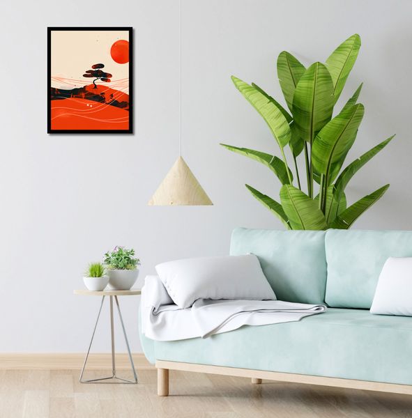 Plakat 40x50cm Czerwone Pustynne Pejzaże zdjęcie 4