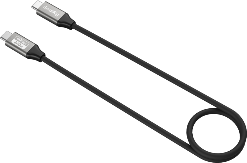 SmallRig 5074 - kabel USB-C do USB-C, 60cm, 40Gbps, 240W, 8K zdjęcie 1