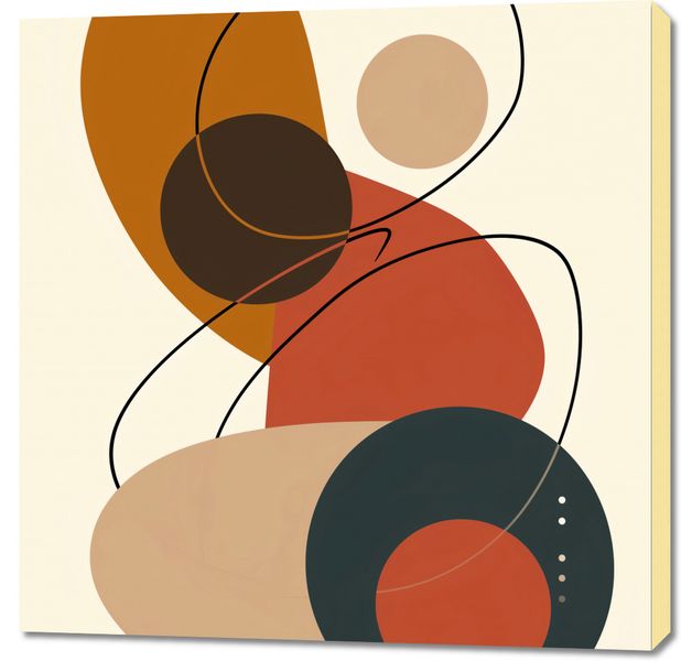 Obraz 90x90cm Geometria Harmonii zdjęcie 1