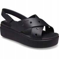 Crocs Sandały Lekkie Wygodne Damskie Brooklyn 4U Cross Strap 39-40