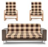 Narzuta Na Wersalkę I Fotele - Beżowo-Brązowa 23138