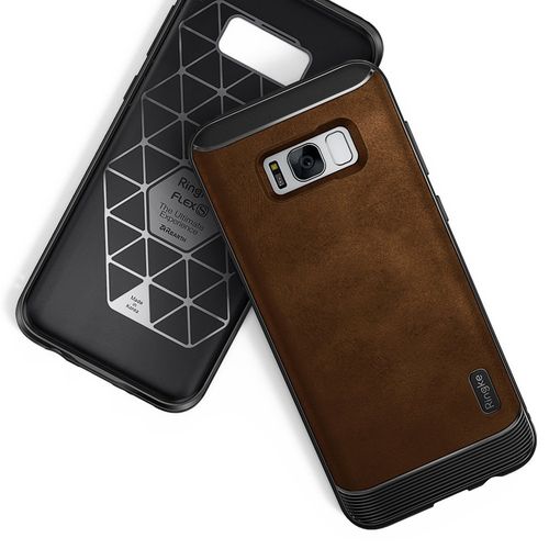 SZARE ETUI RINGKE FLEX GALAXY S8 PLUS+FOLIA 3D na Arena.pl