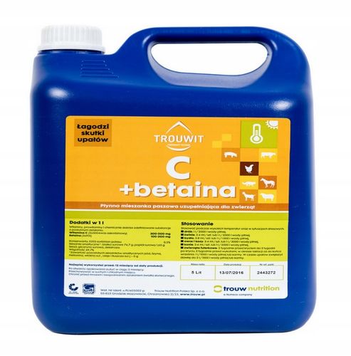 Trouwit C Betaina witamina bydło drób trzoda konie na Arena.pl