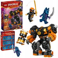 LEGO NINJAGO MECH ŻYWIOŁU ZIEMI COLE'A 71806 KLOCKI LEGO x NINJAGO SMOKI