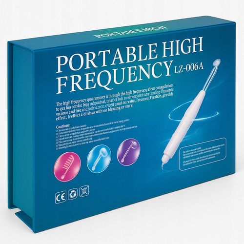 DARSONVAL DERMA WAND 4 PELOTY PIELĘGNACJA ELEKTRODY DO TWARZY WŁOSÓW CIAŁA na Arena.pl