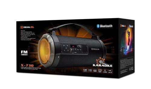 Głośnik przenośny REAL-EL X-730 Bluetooth na Arena.pl