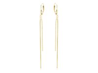 POZŁACANE SREBRNE WISZĄCE KOLCZYKI CHWOSTY ŁAŃCUSZKI KULKOWY ŻMIJKA