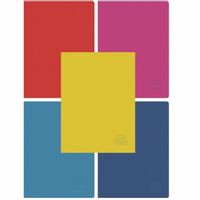 HERLITZ ZESZYT ZESZYTY A5 96 KRATKA RAINBOW ZESTAW