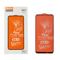 Somostel szkło hartowane 9D do iPhone  X / XS / 11 Pro czarna ramka 9H
