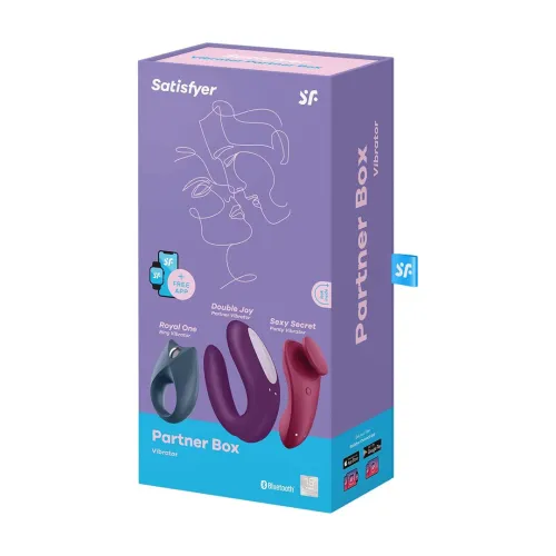 satisfyer partner box 3 - zestaw urządzeń intymnych bluetooth na Arena.pl