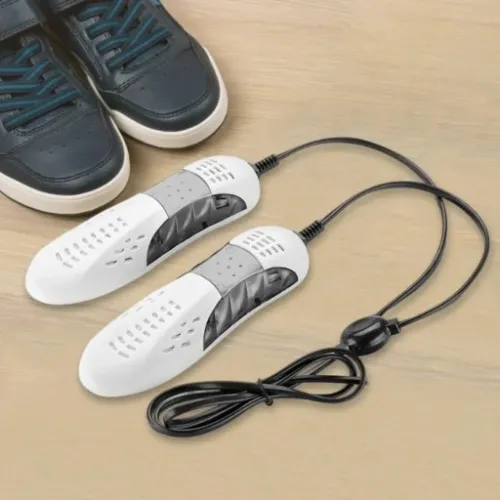 SUSZARKA DO BUTÓW I RĘKAWICZEK ELEKTRYCZNA UV OSUSZACZ BIAŁO-CZARNA 20W na Arena.pl