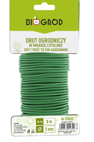 drut ogrodniczy w miękkiej otulinie 8mx3mm 720538