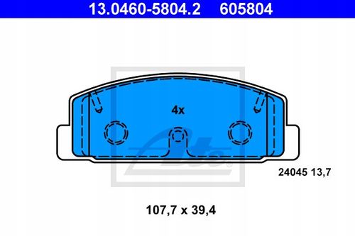 TARCZA HAM TYL 261X10 P ATE na Arena.pl