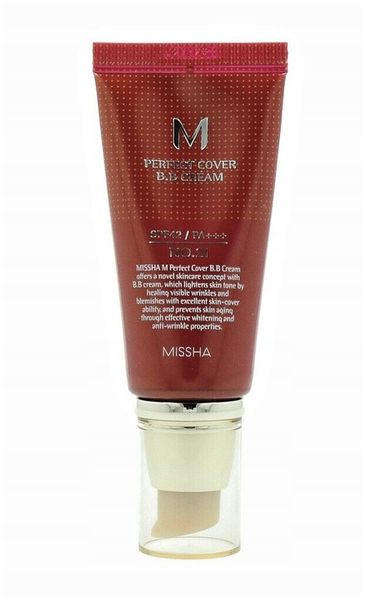 Krem BB Missha BB 21 Light Beige SPF 41-50 50 ml zdjęcie 9