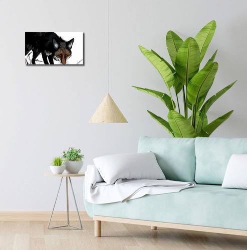 Obraz 40x20cm Nieufny Lis na Arena.pl