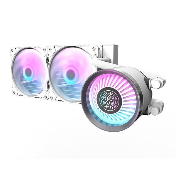 Chłodzenie wodne komputera Darkflash DN 240 (białe) zdjęcie 1