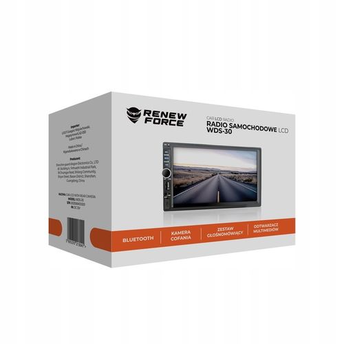 Radio Samochodowe Bluetooth 2DIN Wyświetlacz 7" USB SD AUX Dotykowy Ekran na Arena.pl