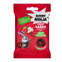 Przekąska Owocowa o Smaku jabłko-truskawka Fruit Lasso Bunny Ninja, 20 g