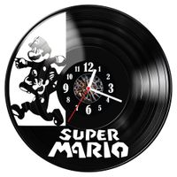 Zegar ścienny z płyty winylowej Super Mario 1156.14