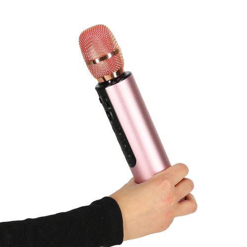 Mikrofon Bezprzewodowy do Karaoke dla Dzieci Zestaw Bluetooth Głośnik USB na Arena.pl