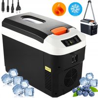 LODÓWKA TURYSTYCZNA 10L SAMOCHODOWA PRZENOŚNA CHŁODZI I OGRZEWA NASTAWNY