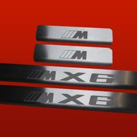 Listwa progowa BMW X6 E71 M X6 Stal nierdzewna 304 mat 4szt