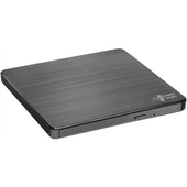 H.L Data Storage  Ultra Slim Portable DVD-Writer Black