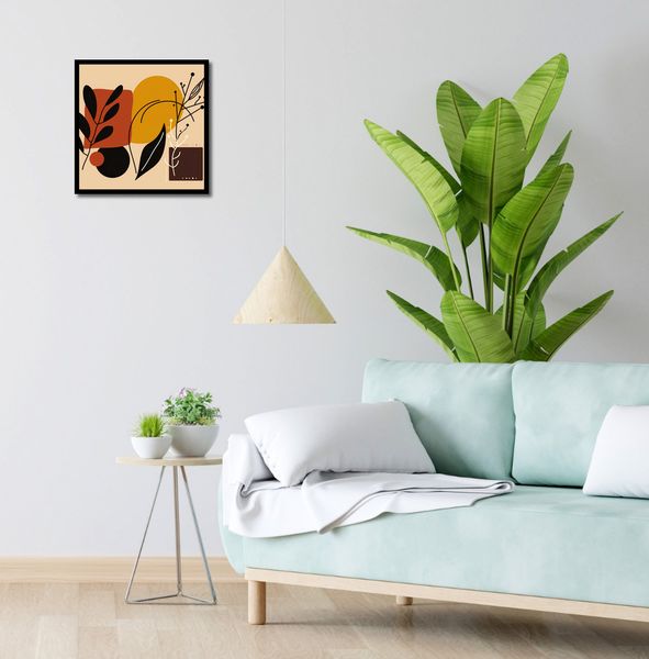 Plakat 40x40cm Ciepłe Kontury zdjęcie 4