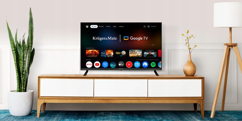 Telewizor SMART Google TV 32" HD WiFi DVB-T2 H.265 HEVC HDR Chromecast zdjęcie 12