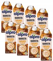 ALPRO BARISTA KARMEL NAPÓJ OWSIANO-SOJOWY Z WAPNIEM I WITAMINAMI 8x750ml