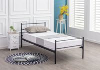 łóżko mbd8311 90x200 czarne