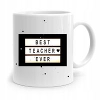 Kubek Na Dzień Nauczyciela Best Teacher Prezent Z Nadrukiem Ze Zdjęciem