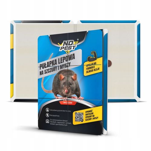 10x BARDZO MOCNY LEP PUŁAPKA KLEJ ŁAPKA NA SZCZURY MYSZY GRYZONIE NO na Arena.pl