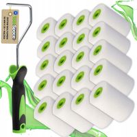 WAŁEK GĄBKOWY MOLTOPREN 50mm PIANKOWY DO MEBLI GLAZURY 20szt Z RĄCZKĄ