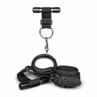 easytoys opaski na nadgarstki do drzwi regulowane czarny