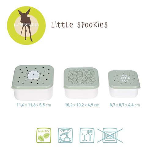 Lassig Snackbox Little Spookies olive na Arena.pl