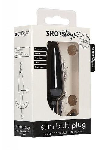 slim butt plug   black na Arena.pl