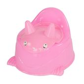 Nocnik tradycyjny plastikowy toaletka dla dzieci kibelek krzesełko różowy UC07001-4