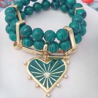 Bransoletka z sercem BELLA (B23/ZWE/49AU)