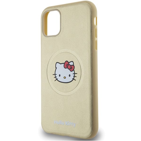 Etui Hello Kitty do iPhone 11, iPhone XR, Złoty, MagSafe zdjęcie 6