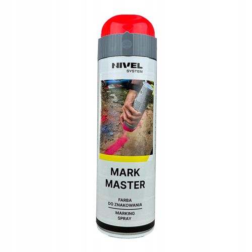 farba nivel system mark master w aerozolu czerwona na Arena.pl